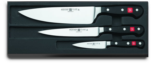 Wusthof 3pc Classic Cook's Knife Set