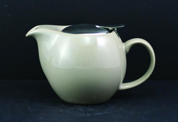 Grey Teapot with Stainless Steel Lid and Filter 500ml