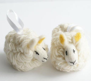 Hamro Felt Ornament, Hanging Sheep