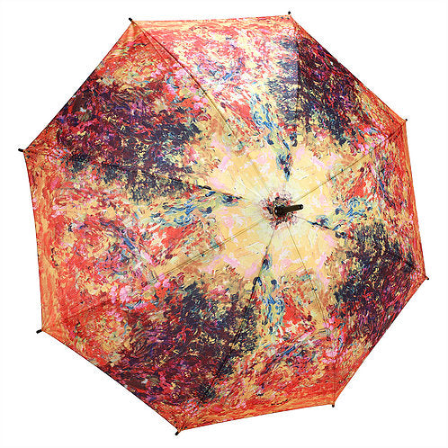 Folding Umbrella - Monet, The Artist's House from the Rose Garden