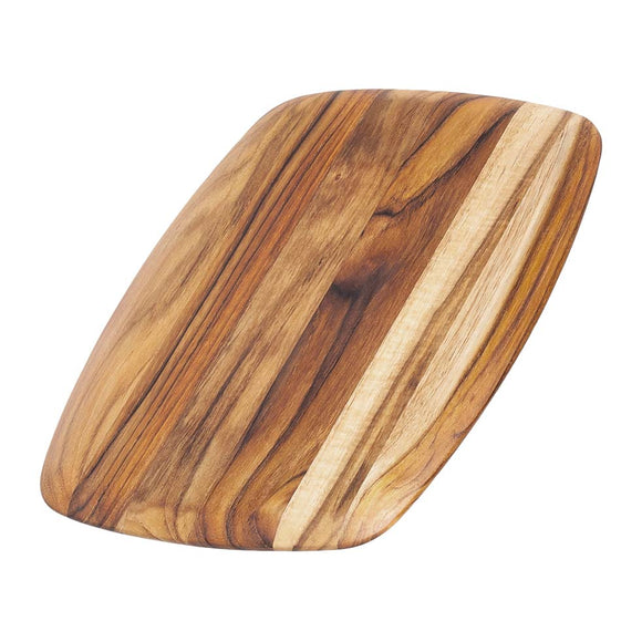 TeakHaus Cutting Board w/ Gently Rounded Edge, 12x8