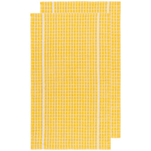 Now Designs Terry Dishtowel Set, 2pc Lemon