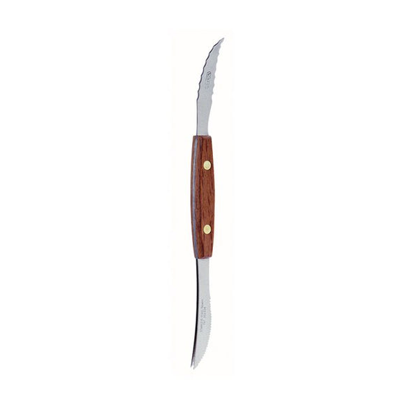 NorPro Squirtless Grapefruit Knife, Dual Side w/Rosewood Handle 8