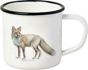 IHR Enamel Mug, Woodland Fox