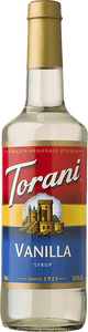 Torani, Vanilla Syrup, 750ml