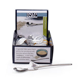 RSVP Salt / Condiment Spoon, Stainless Steel 4.75"