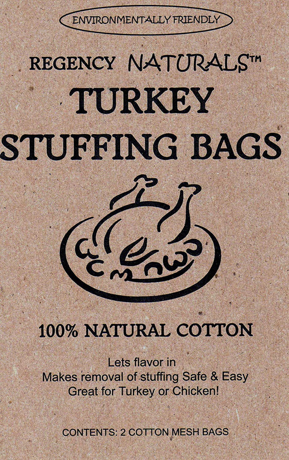 Regency Wraps Natural Turkey Stuffing Bags, 18