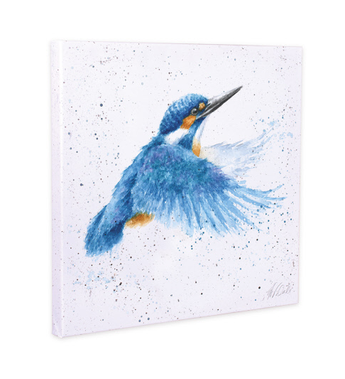 Wrendale Small Canvas Print, Make A Splash
