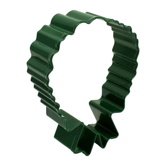 Christmas Wreath Polyresin Green Cookie Cutter, 4