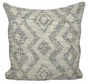 Knitted Cushion/Throw Pillow, Tam Tam Collection, 20x20"