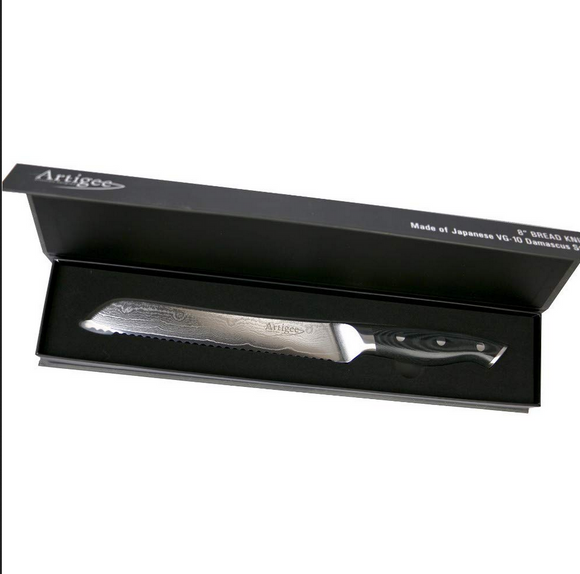 Artigee VG10 Bread Knife, 8
