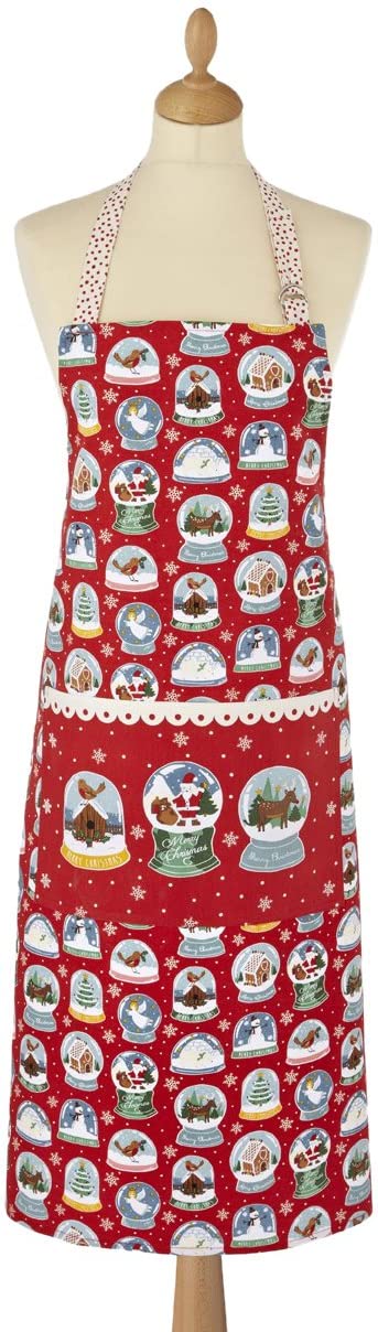 Ulster Weaves UK Cotton Apron, Snow Globes