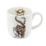Wrendale Bone China Mug: Feline Fine (Cat) 14oz