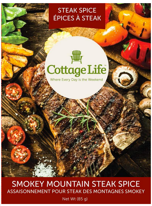 Cottage Life, Smokey Mountain Steak Spice 85g