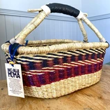 Big Blue Moma Bread Basket, Brown