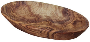 Olive Wood Oval Tray, Large, 5x8"