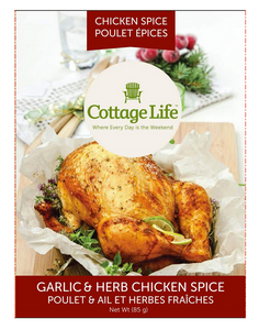 Cottage Life, Garlic & Herb Chicken Spice 85g