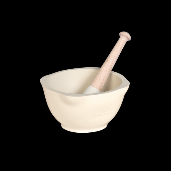 Emile Henry Mortar & Pestle, 0.6L, Argile