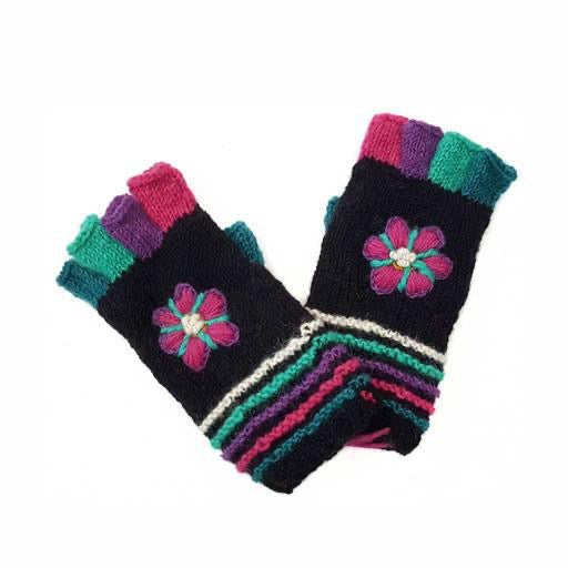Knitted - North Mittens (Fingerless)