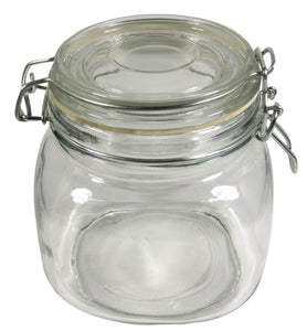 Clamp Canister with White Rubber Seal, 750ml/25oz