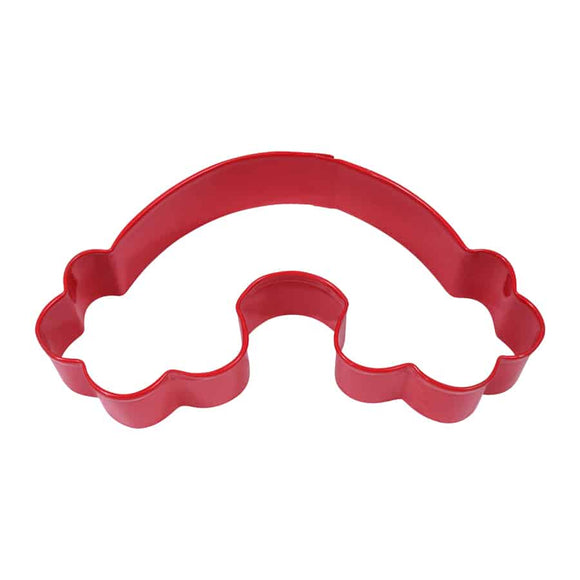 Rainbow Polyresin Red Cookie Cutter, 4.75