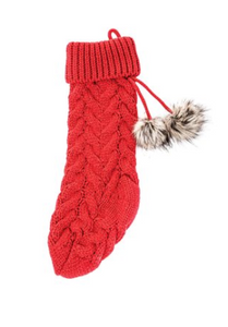 Rudolph Red Christmas Stocking