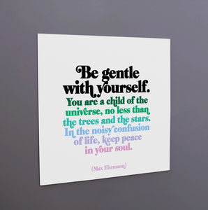 Quotable Magnet - Be Gentle, MD152