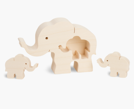 Maple Animals, Elephant Family 8.5cm