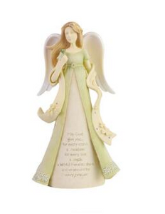 Foundations "Irish Angel" Angel Figurine. 7.6" H