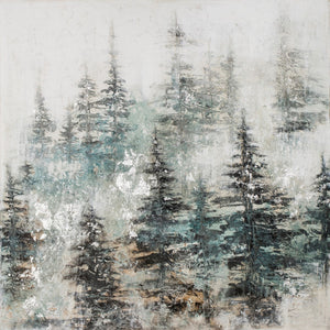 Nostalgia - Conifers on Canvas, 16x24"