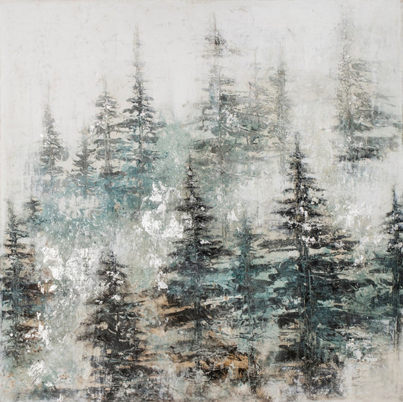 Nostalgia - Conifers on Canvas, 16x24