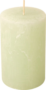 IHR Pillar Candle, Light Green 5.5" / 14cm