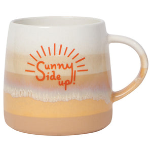 Sunny Side Up Decal Glaze Mug, 12oz