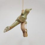 Driftwood  With Bird Figurine & Metal Bell, Assorted