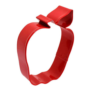 Apple Polyresin Red Cookie Cutter Set, 4"