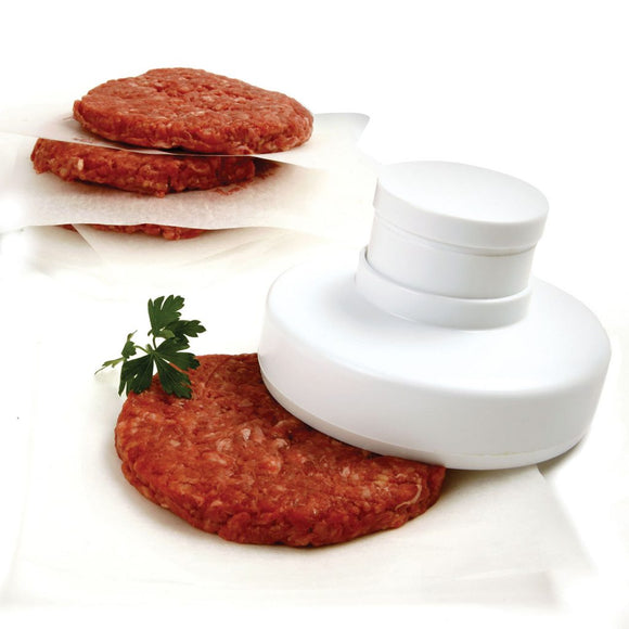 NorPro Hamburger Press, White