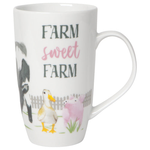 Farm Sweet Farm Porcelain Mug, 20oz