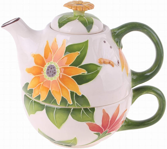 Teapot, Tea For One Sunflower