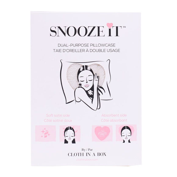 Brunelli Snooze It Satin Pillowcase, Cream - Queen
