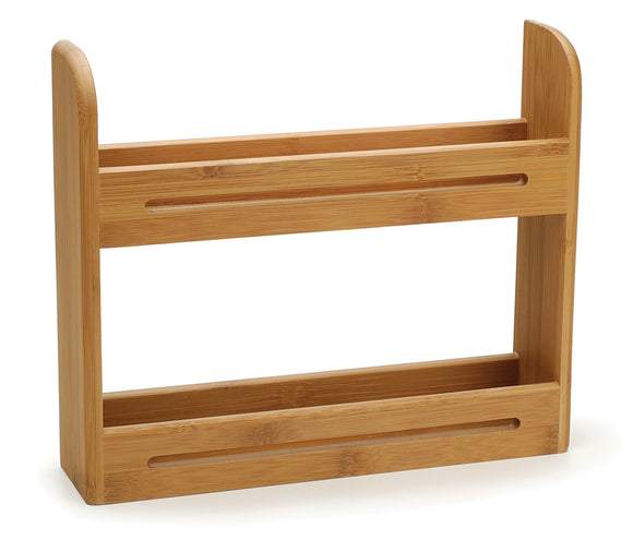 RSVP Bamboo Spice Rack, Counter-Top / Wall-Mount