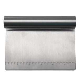 Danesco Stainless Steel Dough / Bench Scraper, 6"/15cm
