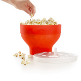 Lekue Microwave Popcorn Popper,  Red
