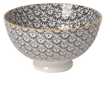 Dotted Scallop Stamped Bowl, 4