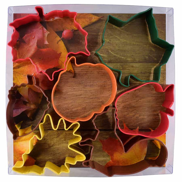 Autumn Polyresin Cookie Cutter Set, 7pc