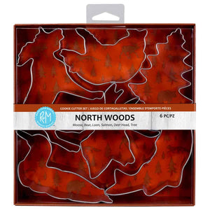 Northwoods Cookie Cutter Set, 6pc