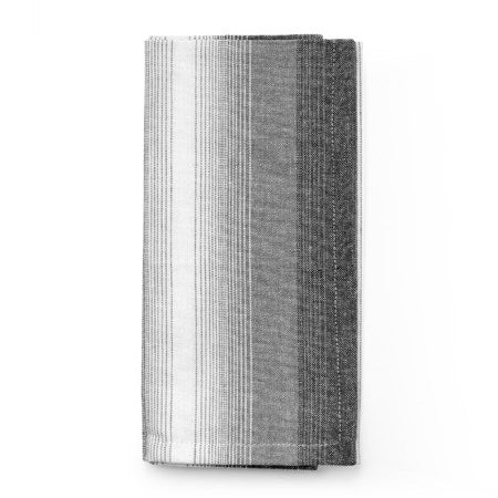 Harman Sera Stripe Napkin Set, 4pc Grey