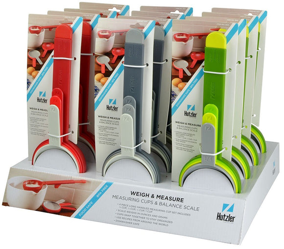 Hutzler Weigh & Measure Set, Assorted Colours