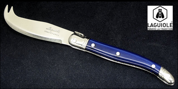 Laguiole Cheese Knife, Cobalt