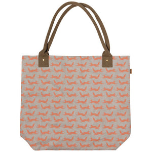 Paper Tote Bag, Hill & Dale Fox