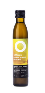 "O" Olive Oil Bottle, California Meyer Lemon 250ml